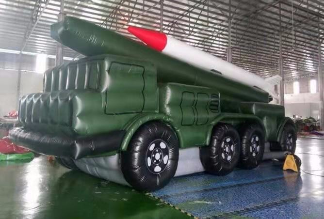 白银小型军用充气导弹发射车